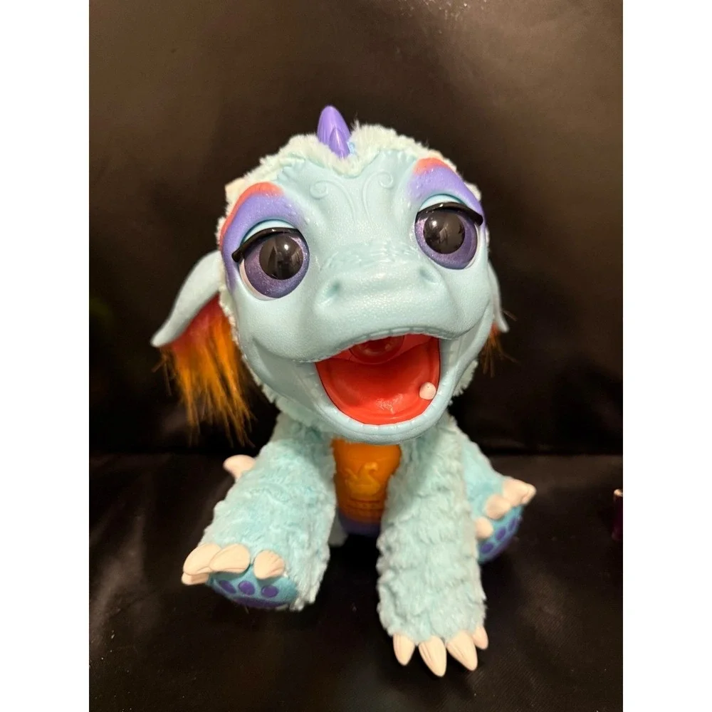 FurReal Friends Torch My Blazin Dragon Plush Fur Real‎ Interactive Pal WORKs!